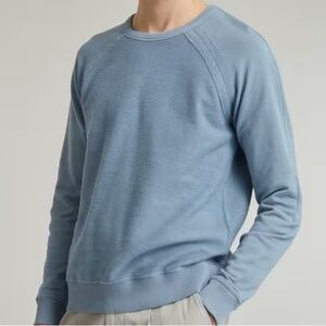NEW Folk Men’s Reworked Rivet Crew Neck Sweat Shirt Size 3.
